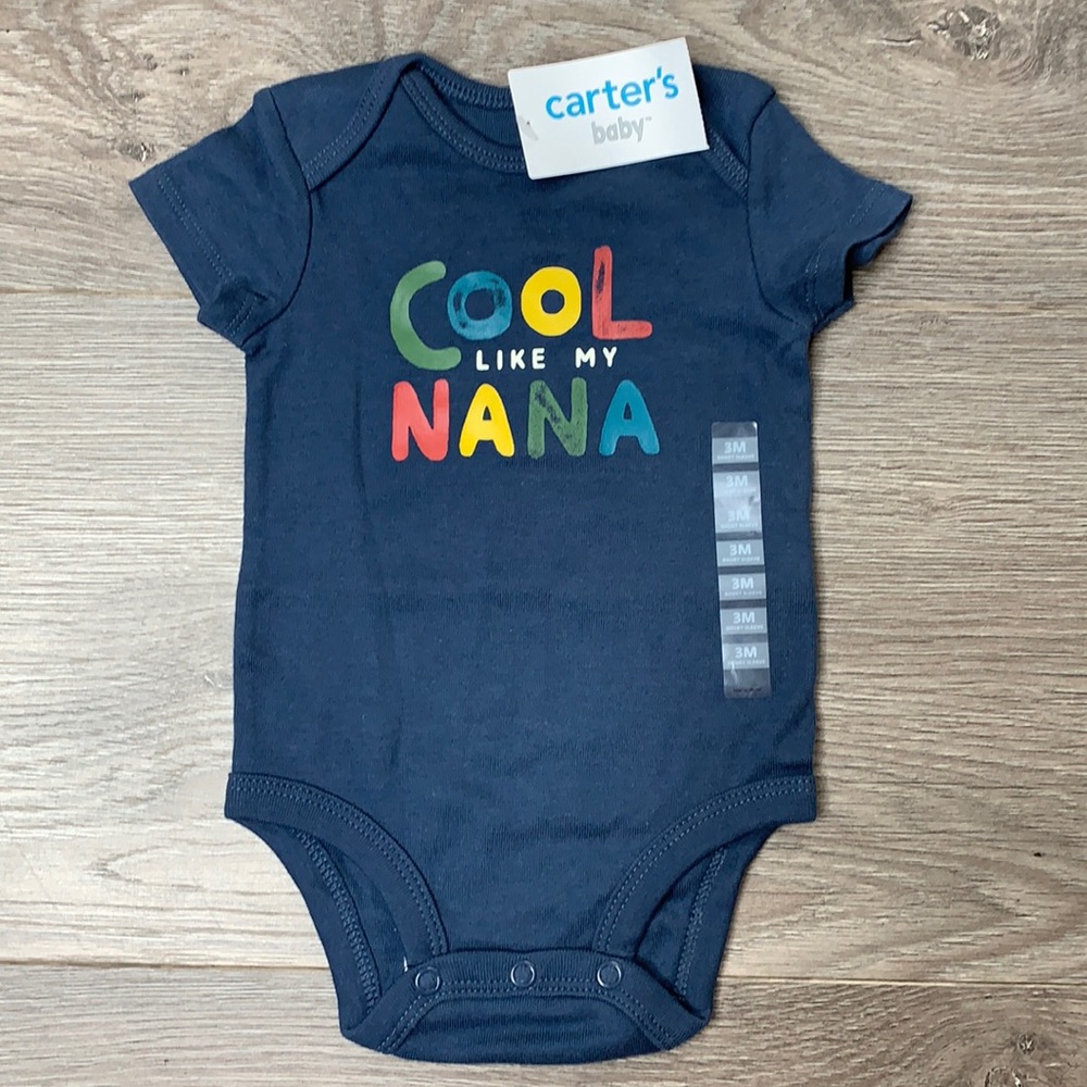 Carter’s Blue Baby Onesie